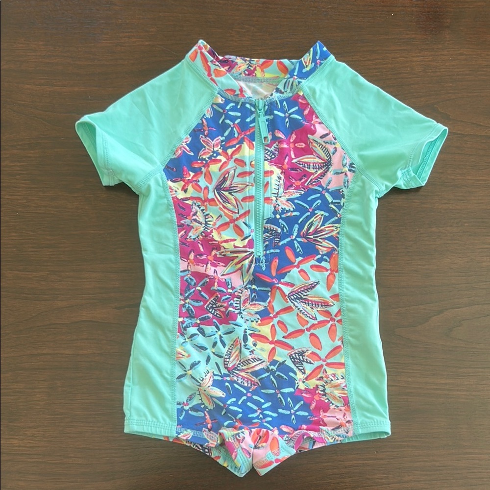 Garnet Hill girls swimsuit